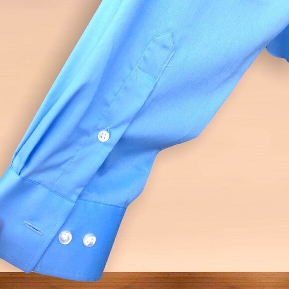 Flex Collar Regular-Fit Men's Dress Shirt - Picture 7 of 7